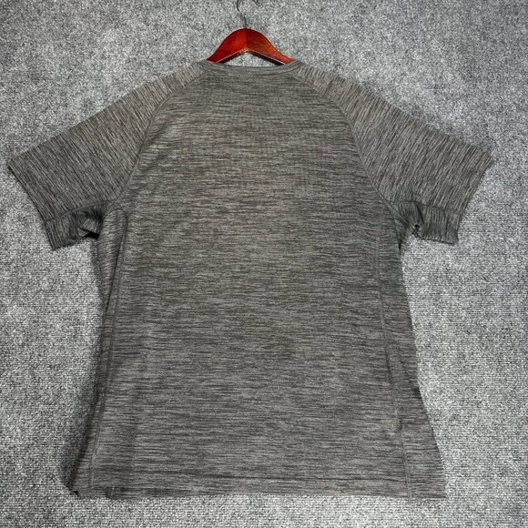 Eddie Bauer Tee Shirt Mens Large First Ascent Gray Stretch Short Sleeve FreeDry - Picture 6 of 7